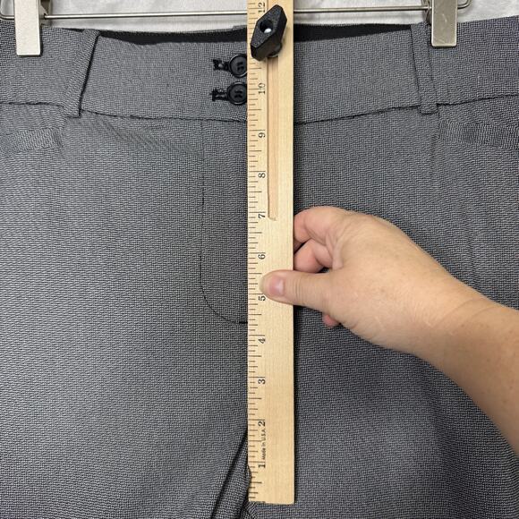 Lane Bryant Pants Womens 18 Gray Straight Leg Stretch Career Work Office Modern - Picture 8 of 10